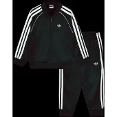 Adidas Trainingsanzug ORIGINALS "SST TRACKSUIT", Kinder, Gr. 116, schwarz, Obermaterial: 100% Polyester, Sportanzüge Trainingsanzug