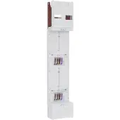ABN Z19002 Zählerplatz 3Pkt 2Z o,V, unbestückt mit SammelS 5-polig, BxH : 250x1350mm