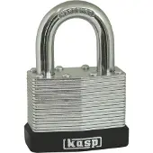 Kasp Stahl-Lamellenschloss, 50 mm, gleichschliessend