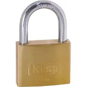 Kasp Messingschloss, 60 mm, gleichschliessend