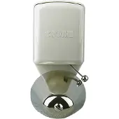 Grothe 24113 Klokke 8 - 12 V 85 dBA Grå, Sølv