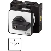 Eaton Power Quality T3-3-8401/E - Kippschalter - 3P - Kunststoff - Schwarz - Metallisch - IP65 - 48 mm