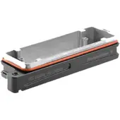 Weidmuller Anbaugehäuse Verschr Alu IP68 1081540000