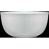 Lyngby Porcelæn Rhombe White 22 Cm Schüsselset
