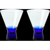 Broste Copenhagen Konus Cocktailgläser 20cl blau 6er-Set