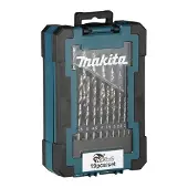 Makita D-67549, Bohrerbit-Set, Bodenschnellarbeitsstahl (HSS-G), 19 St?ck(e)