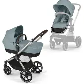 Cybex Kinderwagen EOS LUX TPE Stormy Blue, light blue