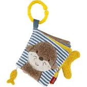Fehn Greifspielzeug "Otter Theo, Stoffbuch Otter", bunt, Greifspielzeug, KinderB:11cm H:11cm, Greifspielzeug, B:11cm H:11cm