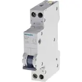 Siemens MCB 1+N Pole Type B 6kA 16A 230V