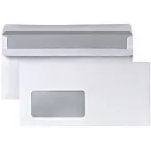 Head Briefumschlag DIN lang mF sk ws 1.000 St./Pack. - weiß