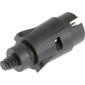 Dino 130077 Anhænger stik [7-polet stikdåse - 7-polet stik] ABS-plast