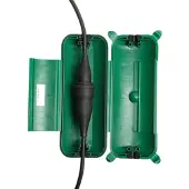 Heitronic Sicherheits-Box, 21045, IP44, grün