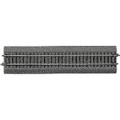 Roco 6 Stück Gerades Gleis G1 mit Bettung, Länge 230 mm