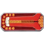 WAS Rücklicht mit integriertem LED-Blinker, 12V/24V