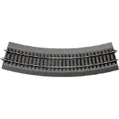 Roco H0 RocoLine (med ballast) 42523 Bøjet spor 6 stk