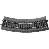 Roco H0 RocoLine (med ballast) 42522 Bøjet spor 6 stk