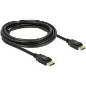 DeLOCK 3m Displayport 1.2a, 3 m, DisplayPort, DisplayPort, Männlich, Männlich, 3840 x 2160 Pixel
