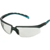 3M S2007SGAF-BGR, Schutzbrille, Montagearbeit, Bau-/Renovierungsarbeiten, Staub-Arbeit, Schleifarbeiten, Beide Geschlechter, Blau, Grau, Grau, Transparent, Kunststoff