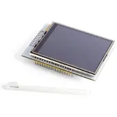Whadda touchscreen uno/mega entwicklungsboard 2.8 zoll weiss/schwarz