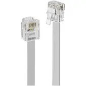 Lindy RJ-12 M/M 5.0m, 5 m, RJ-12, RJ-12, Grau, Männlich, Männlich