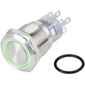 TRU COMPONENTS Drucktaster Serie LAS1-AGQ-22ZE LED 24 V