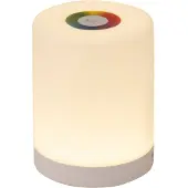 Eurolite AKKU Table Light RGB 41700320 Batteri-bordlampe Varmhvid, RGB Hvid (diffus)