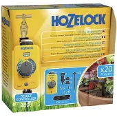Hozelock Mikrobewässerung Automatisches Bewässerungsset 20 Töpfe