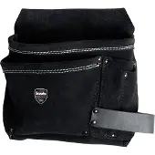Kwb 906510 - Werkzeughüftgurt - Schwarz - Leder - 5 Taschen - 235 mm - 235 mm (906510)