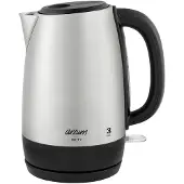 Arzum AR3074 Wasserkocher schnurlos, Überhitzungsschutz Inox