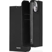 Hama Smartphone-Hülle "Handytasche "Daily Protect" für Apple iPhone 13, Schwarz", schwarz, Smartphones, Hüllen, Standfunktion, Magnetverschluss, Smartphone-Hülle