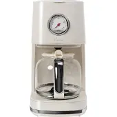 BIKITCHEN nostalgia 150 Kaffeemaschine cremeweiß ,mit Glaskanne, 400104