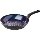 Bratmaxx Aluminium-Bratpfanne Ø 28 cm, Rund, Allzweckpfanne, Schwarz, Blau, Aluminium, Edelstahl, Kunststoff, 28 cm