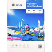 G&G Fotopapier 50 Blatt DIN A4 hochglänzend 230g/m² - die preiswerte Alternative