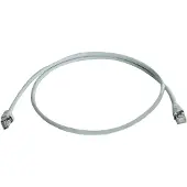 Telegärtner Patchkabel S/FTP, Cat.6A, LSOH, grau, 7 m