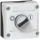 Baco Drehschalter Gehäuse mit 22 mm Fronmenten