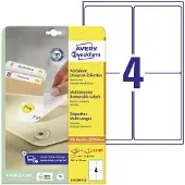 Avery-Zweckform Universal-Etiketten, 99,1 x 139 mm, wiederablösbar