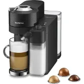 De'Longhi De’Longhi Nespresso Vertuo Lattissima ENV300.B, Pad-Kaffeemaschine, 1,8 l, Kaffeekapsel, Kaffeepad, 1450 W, Schwarz