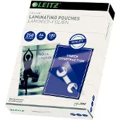 Leitz iLAM Laminierfolie A4 250mic Folienstärke 250, 100 Stück, Tasche