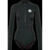 Rip Curl Classic Surf Langärmelig Kurz Schwarz XS Frau Schwarz XS
