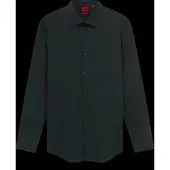 HUGO Slim-Fit Hemd aus bügelleichter Baumwoll-Popeline Grösse 37
