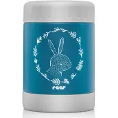 Reer ColourDesign Edelstahl-Warmhaltebox, Thermobox, Thermo Behälter, Babynahrung, Petrolblau, 300 ml, 90411