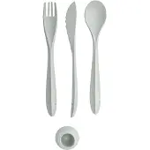 Koziol Tulip, utensil Set, Grau, 4 Stück(e)