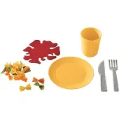 Haba -Mittagesset Nudelpfanne