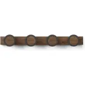 Umbra Hub Rail 4 Hook Wandgarderobe