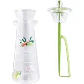 Mastrad Vinaigrette Mixer mit aufgedruckten Rezepten