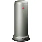 Wesco Tretabfallsammler Big Baseboy 30 Liter, neusilber
