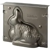 Zenker Backform "Hase", Hasenbackform – Osterbackform, 3D-Backform, Antihaftbeschichtet, 600ml