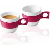 Nestle Nescafé Dolce Gusto Espresso Tasse, Porzellan, 2er Pack, 60 ml