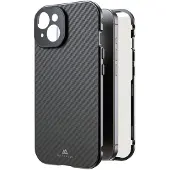 Black Rock Coque - - 00221252 - Rundumschutz 360 - Echtes Carbon - Kompatibel mit iPhone 15