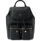GUESS Manhattan II großer Rucksack in Schwarz für Damen – 22 x 32 x 12 cm / Schwarz